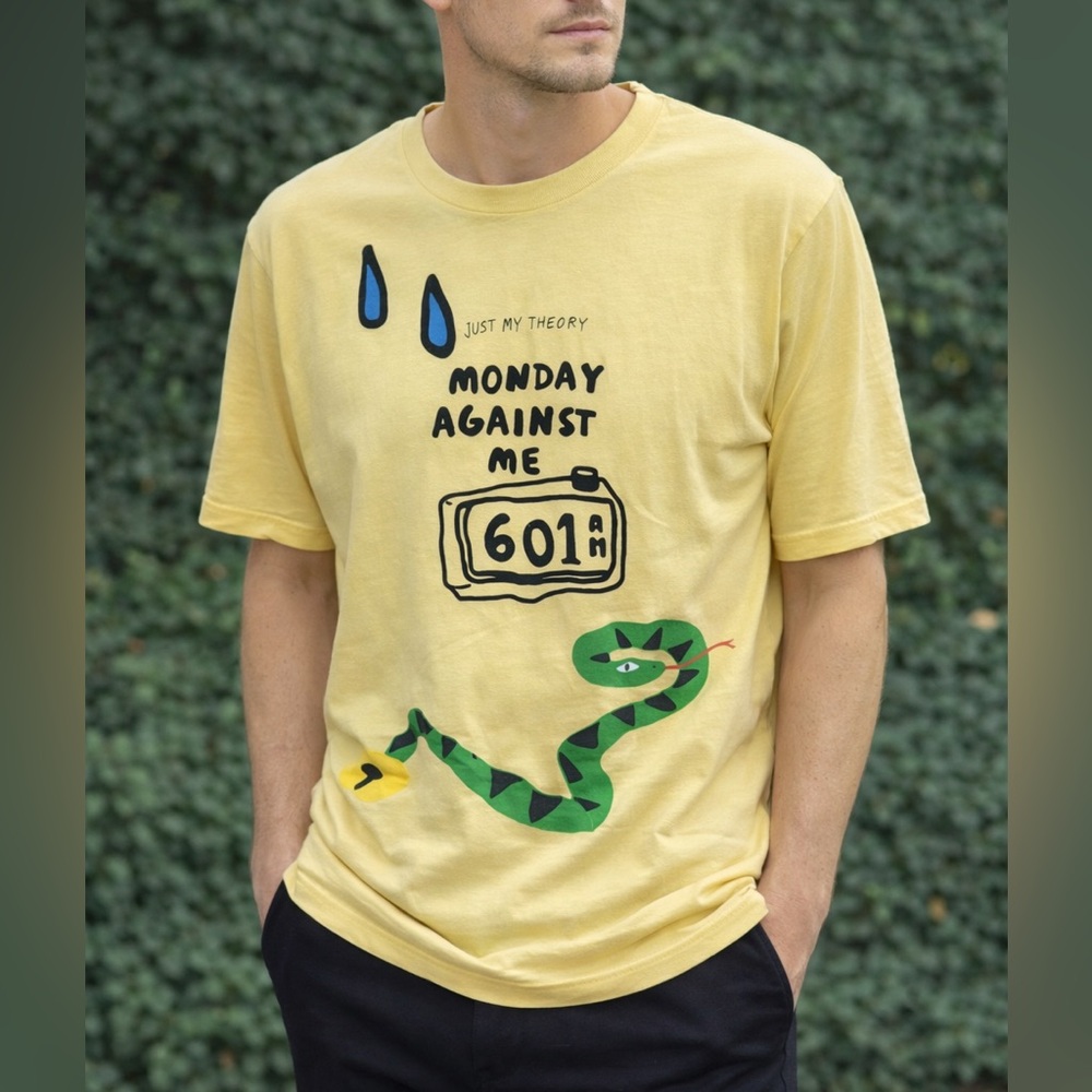Zara Yellow Graphic Tee - Short Sleeve